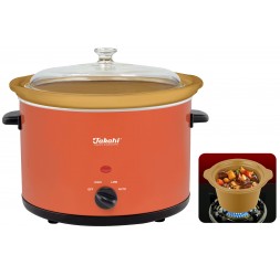 Electric Crockery Pot, 5.0-Litre - Heat-Resistant Ceramic Pot