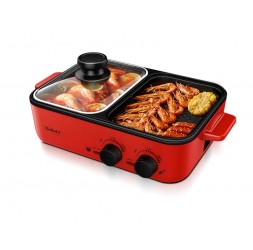 2-in-1 Electric Hot Pot & BBQ Grill