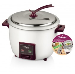 10-Cup Electric Rice Cooker with Warmer & Steamer Tray (1.8-Litre)