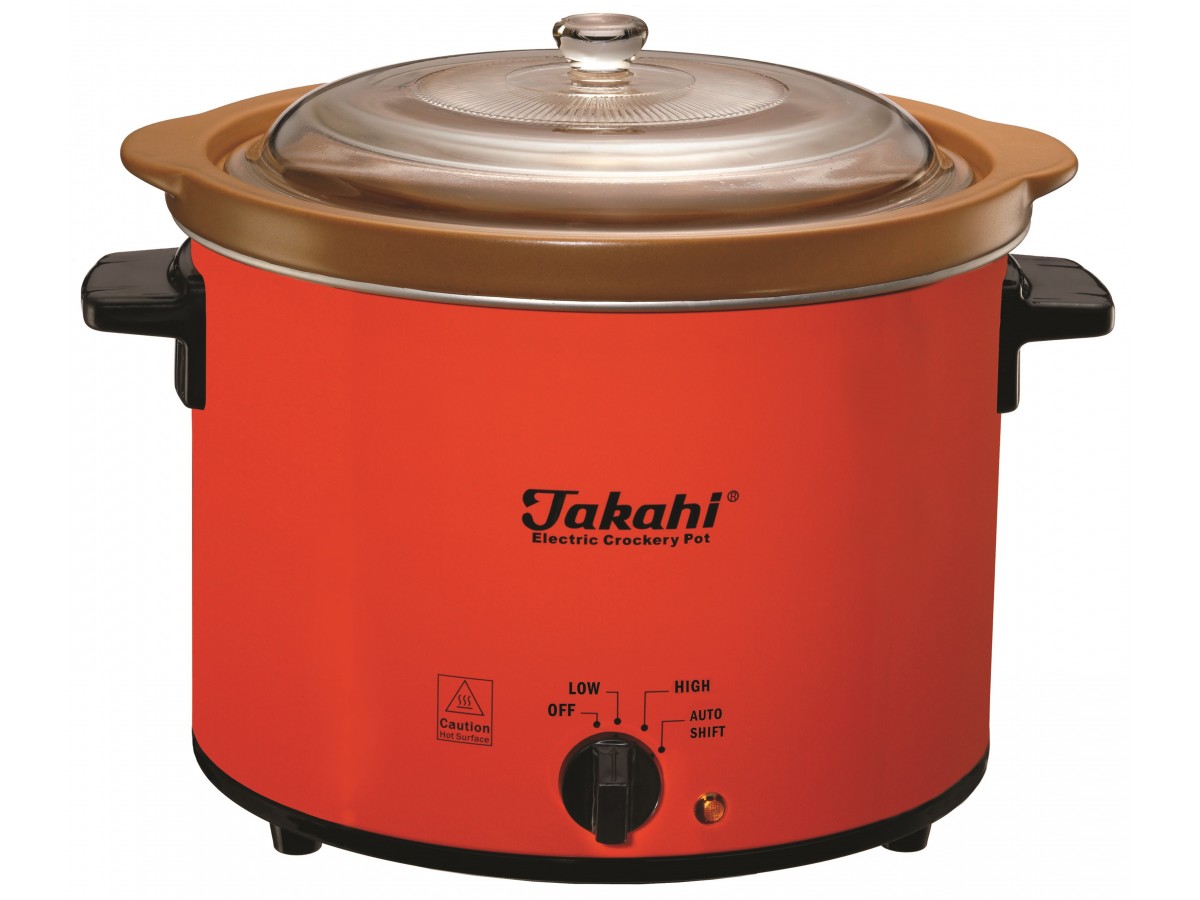 Electric Crockery Pot, 4.7-Litre | Takahi - Kitchen & Household Appliances